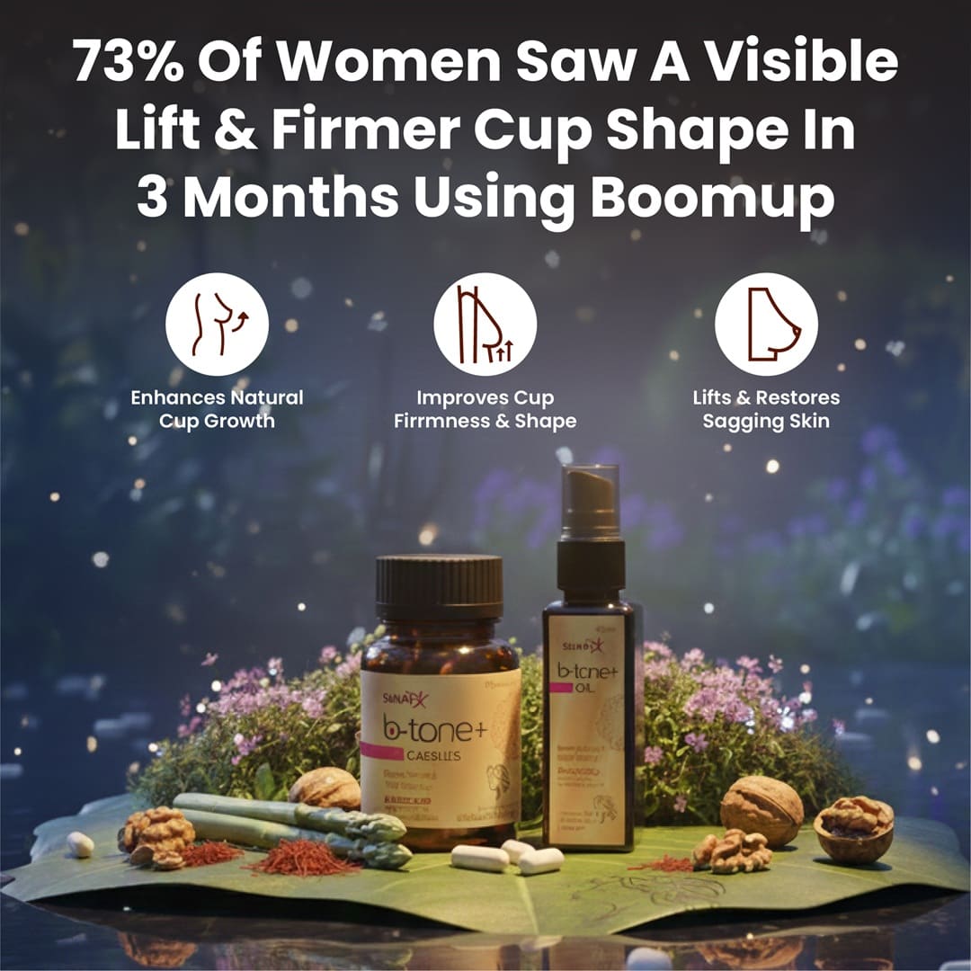 B-Tone+ Shaping Therapy Oil And Capsule Breast Growth Kit