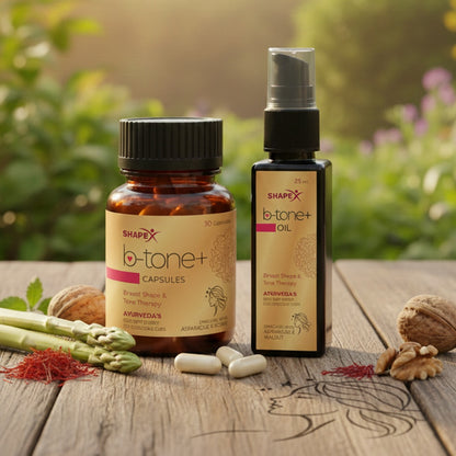 B-Tone+ Shaping Therapy Oil And Capsule Combo