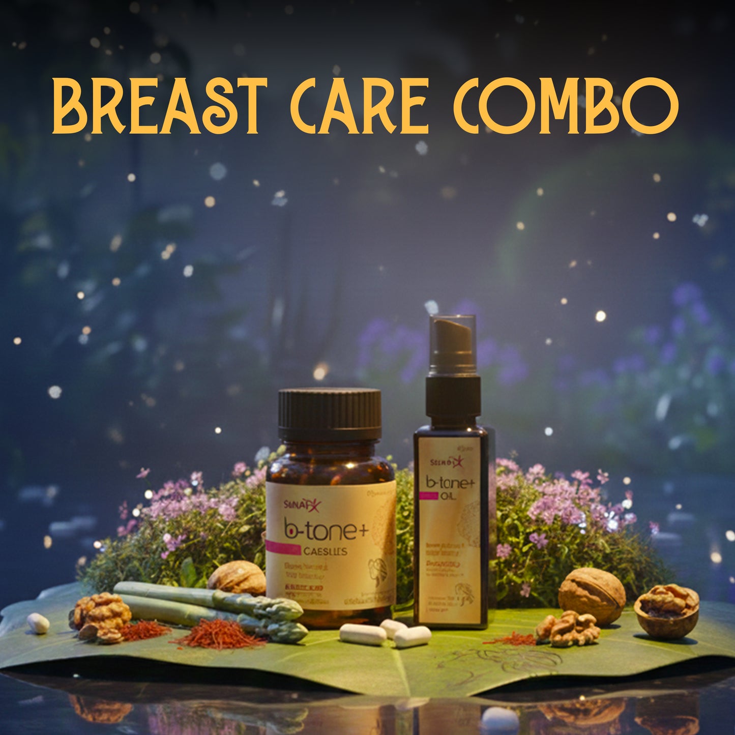 B-Tone+ Shaping Therapy Oil And Capsule Combo
