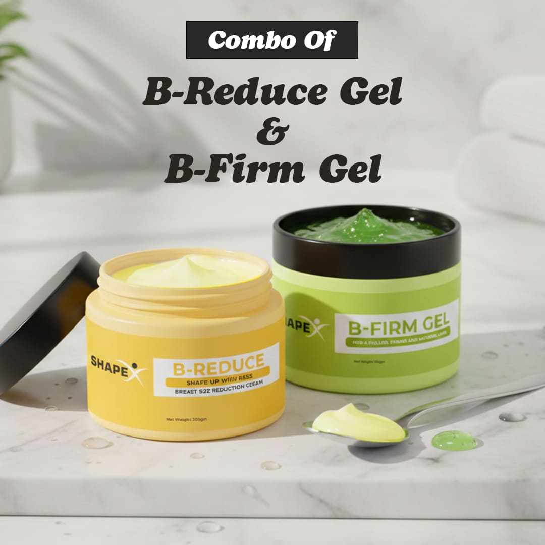 Breast Size Reduction Gel & BFirm Gel Combo | 100% Organic Plant Based Formula | 150 Gms (Copy)