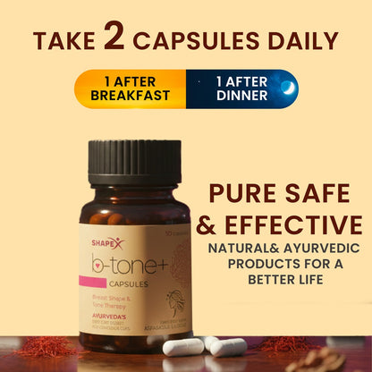 B-Tone+ Shaping Therapy Oil And Capsule Combo